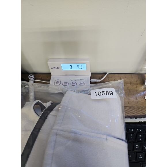 Cuddl Duds Vest Womens Large Fleece Full Zip White - Picture 6 of 6